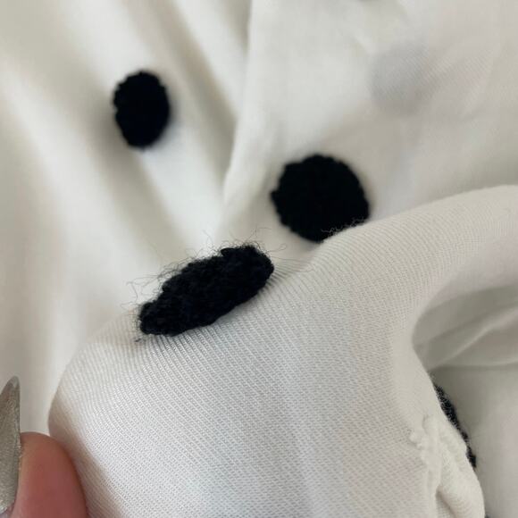 Zara Urban Outfitters & Alythea Textured Polka Seamless Bra Top & Shorts SET L - Picture 6 of 13